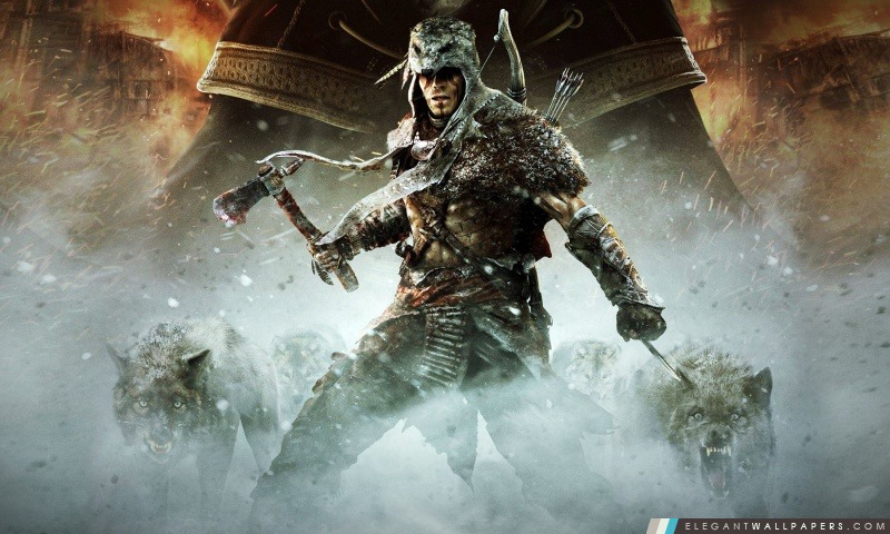Assassins Creed III La tyrannie du roi Washington, Arrière-plans HD à télécharger