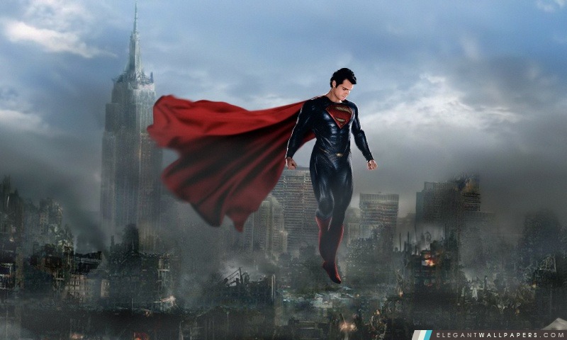 Man Of Steel Superman 2013 par Loganchico, Arrière-plans HD à télécharger