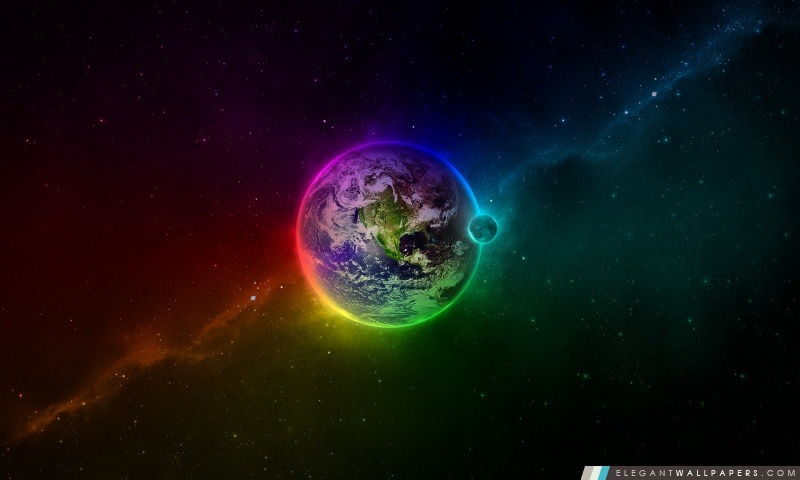 Colorful Terre, Arrière-plans HD à télécharger