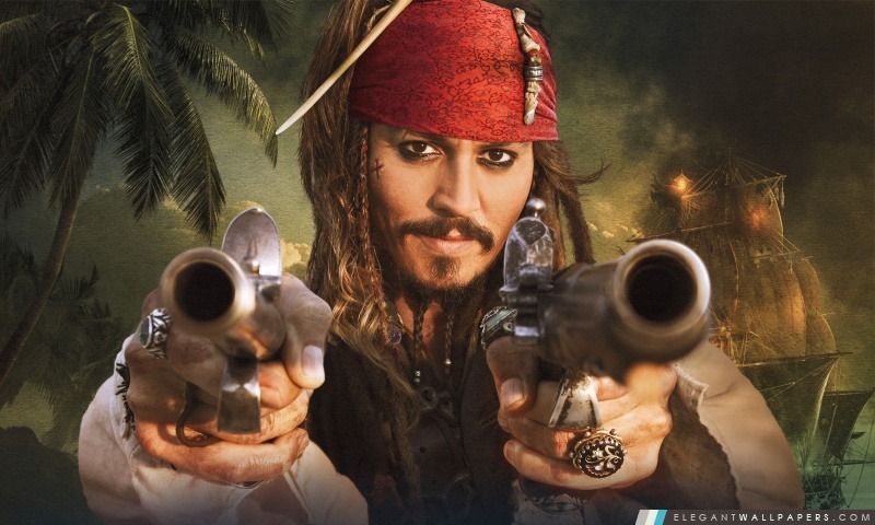 Jack Sparrow, Arrière-plans HD à télécharger