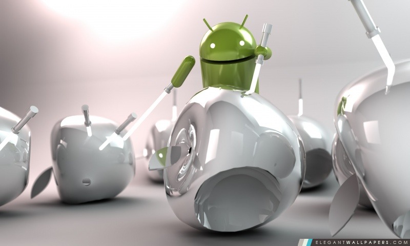 Android vs Apple a, Arrière-plans HD à télécharger