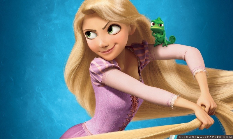 2010 Tangled Rapunzel, Arrière-plans HD à télécharger