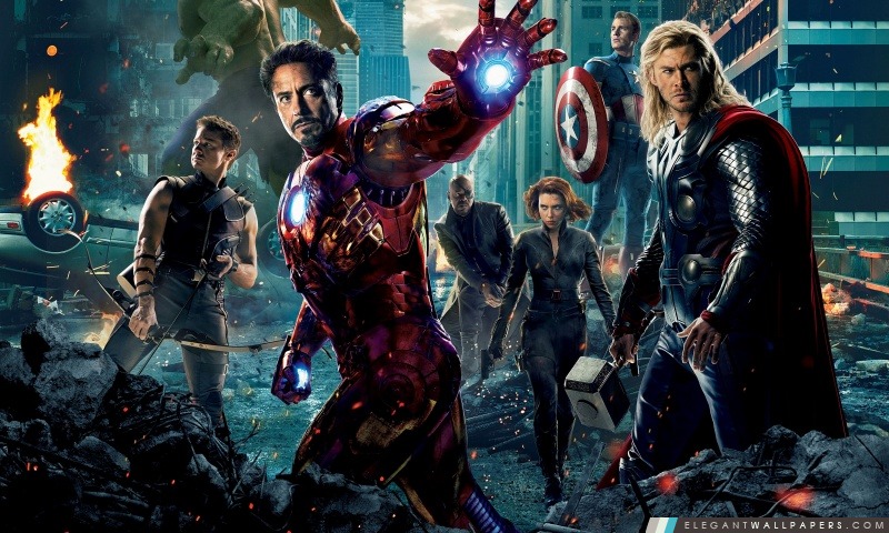 Le film Avengers 2012, Arrière-plans HD à télécharger