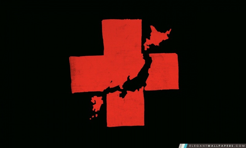 Croix-Rouge de soulagement du Japon, Arrière-plans HD à télécharger
