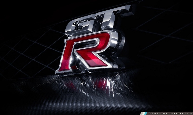 Nissan GT R Logo, Arrière-plans HD à télécharger