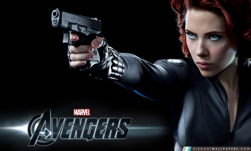 The Avengers (2012) – Black Widow, Arrière-plans HD à télécharger