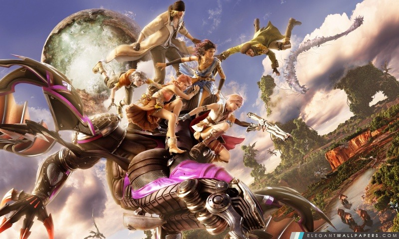 Final Fantasy 13, Arrière-plans HD à télécharger