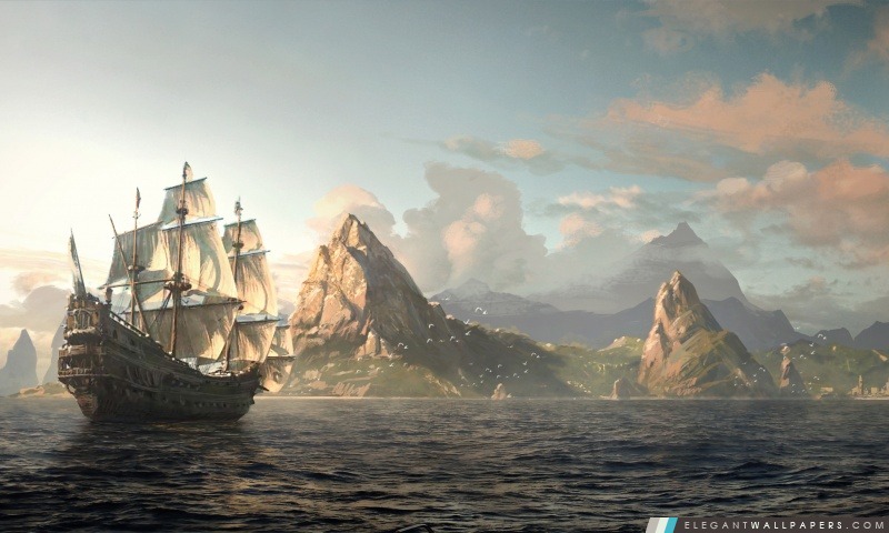 Assassins Creed 4 Black Flag, Arrière-plans HD à télécharger