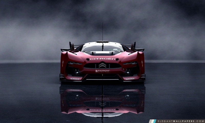Citroen GT Race Car, Arrière-plans HD à télécharger