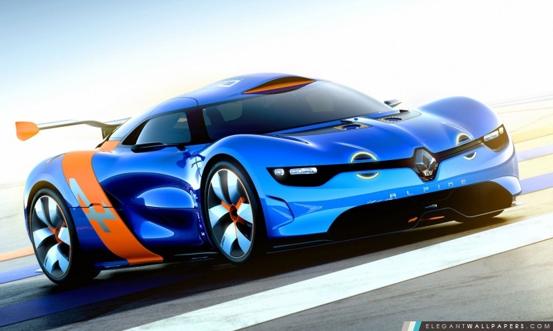 Renault Alpine Concept Car, Arrière-plans HD à télécharger