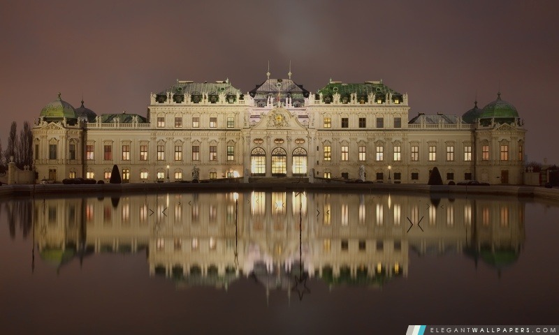 Palais du Belvédère de Vienne, Arrière-plans HD à télécharger