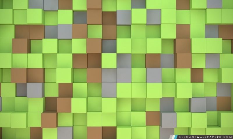 Cubes Minecraft, Arrière-plans HD à télécharger