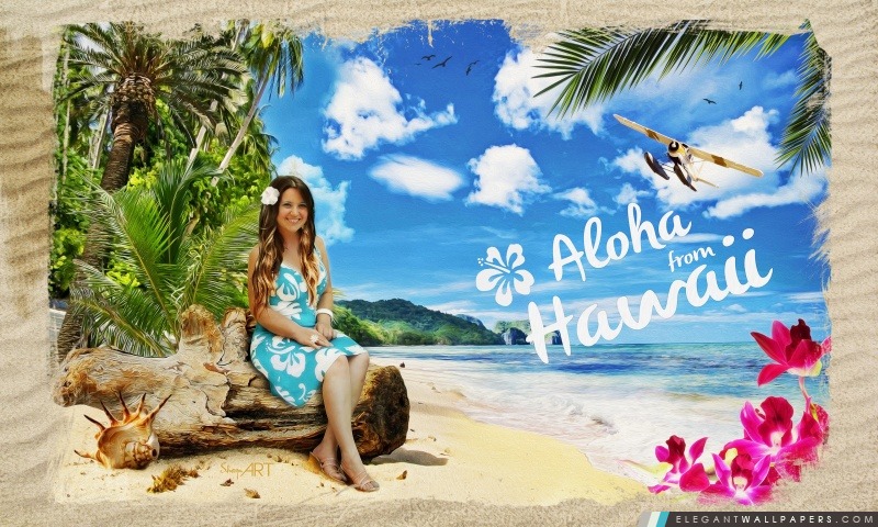 Aloha d'Hawaï, Arrière-plans HD à télécharger
