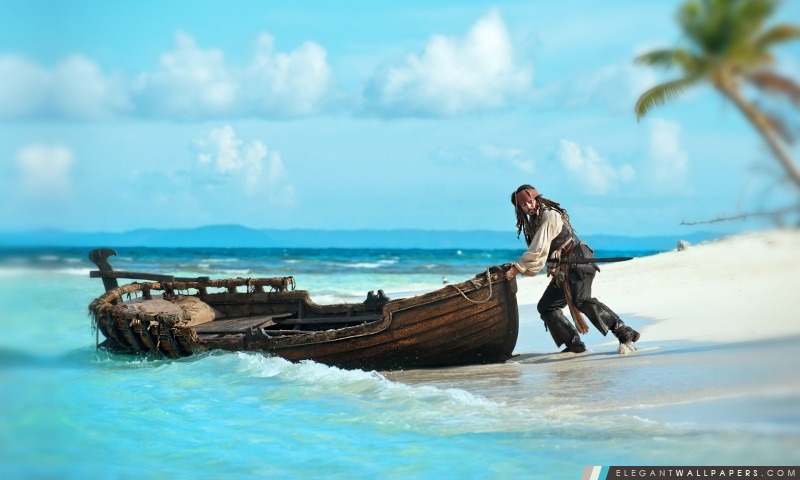 Pirates des Caraïbes la Fontaine de Jouvence, Arrière-plans HD à télécharger