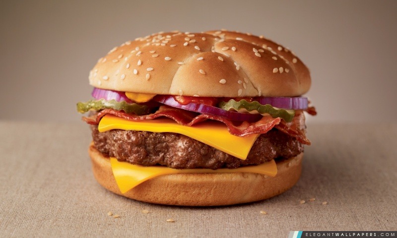 Burger Fast Food, Arrière-plans HD à télécharger