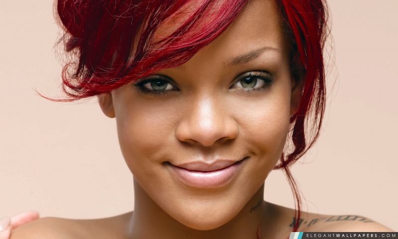 Rihanna Red Hair, Arrière-plans HD à télécharger