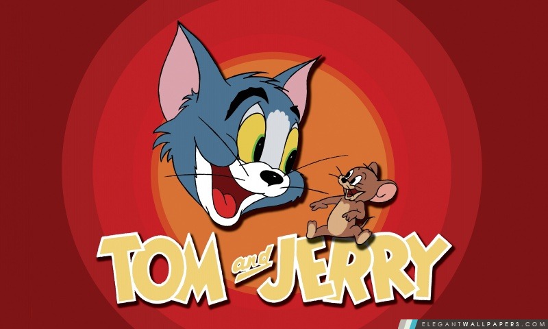 Tom et Jerry, Arrière-plans HD à télécharger
