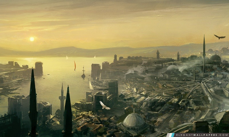 Creed Revelations Assassin Constantinople Concept Art, Arrière-plans HD à télécharger
