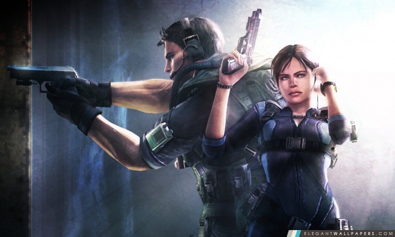 Resident Evil Revelations Jill et Chris, Arrière-plans HD à télécharger