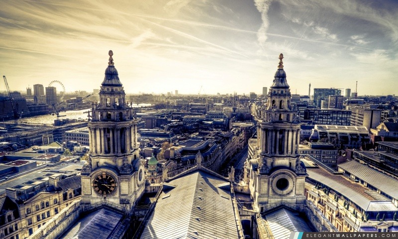 Londres Panorama De Saint-Paul, Arrière-plans HD à télécharger