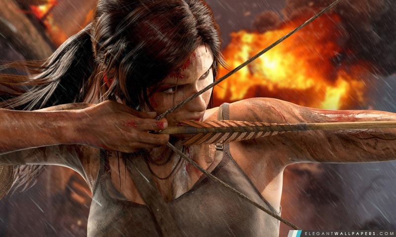 Tomb Raider – Lara Croft Bow, Arrière-plans HD à télécharger