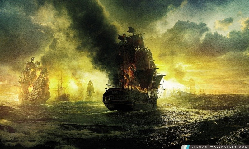 2011 Pirates des Caraïbes la Fontaine de Jouvence, Arrière-plans HD à télécharger