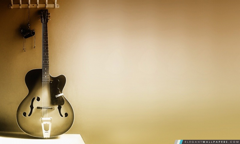 Guitare Gibson, Arrière-plans HD à télécharger