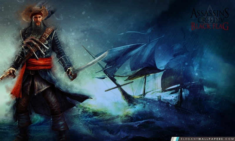 Assassins Creed IV Black Flag Blackbeard, Arrière-plans HD à télécharger