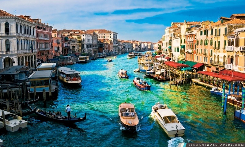 Canal Grande de Venise, Arrière-plans HD à télécharger