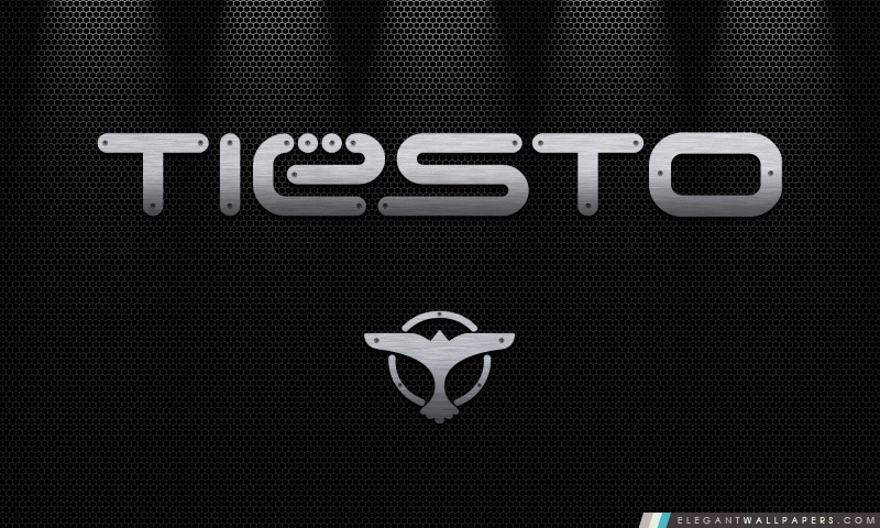 Tiesto Logo, Arrière-plans HD à télécharger