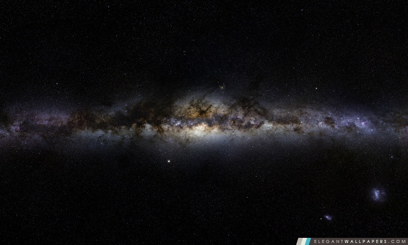 Voie Lactée vue de l'espace, Arrière-plans HD à télécharger