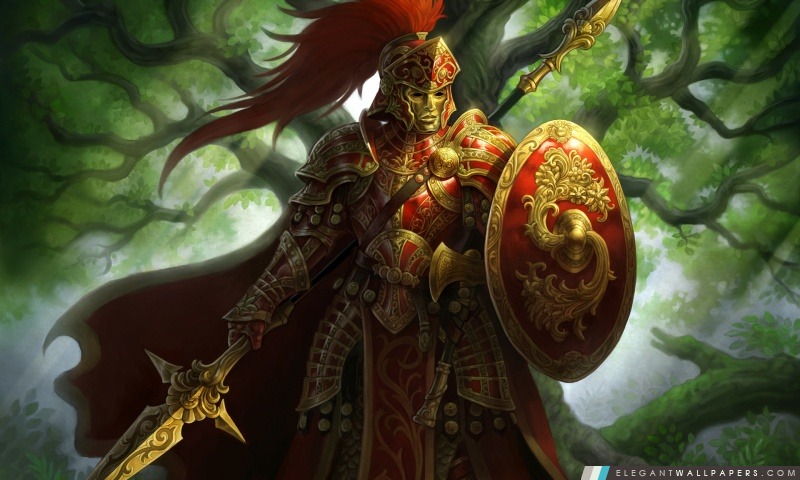 Fantasy Warrior, Arrière-plans HD à télécharger
