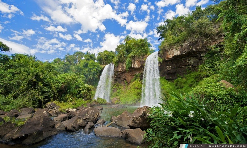 Chutes d'Iguazu en Argentine, Arrière-plans HD à télécharger