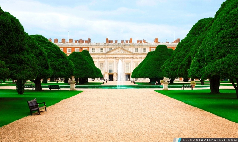 Hampton Court Palace, Arrière-plans HD à télécharger
