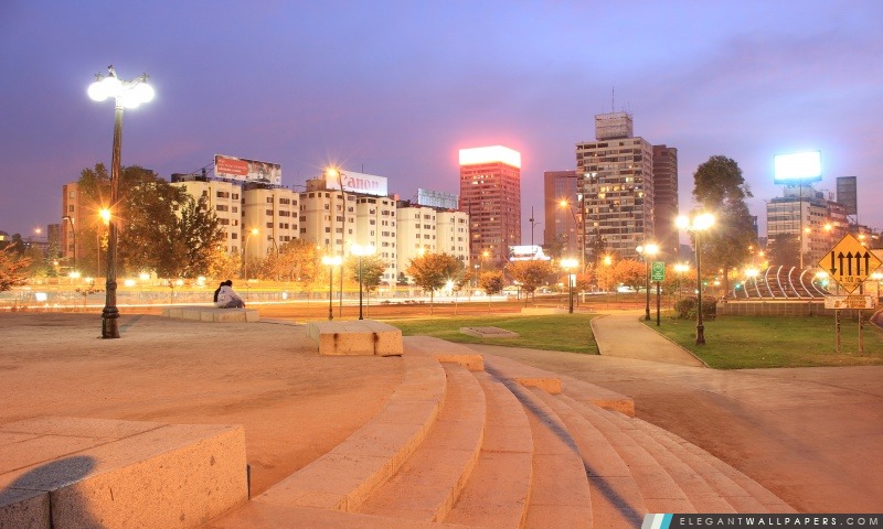 Santiago-Plaza Italia, Arrière-plans HD à télécharger