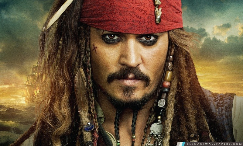 Pirates des Caraïbes La Fontaine de Jouvence – Jack Sparrow, Arrière-plans HD à télécharger