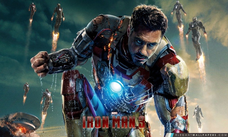 Iron Man 3, Arrière-plans HD à télécharger