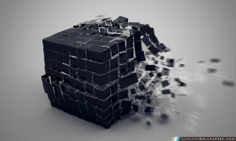 Exploser Cube, Arrière-plans HD à télécharger