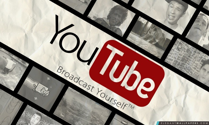 YouTube Broadcast Yourself, Arrière-plans HD à télécharger