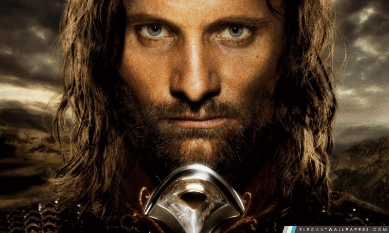 Viggo Mortensen Comme Aragorn, Arrière-plans HD à télécharger