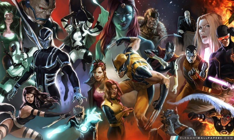 X-Men caractères, Arrière-plans HD à télécharger