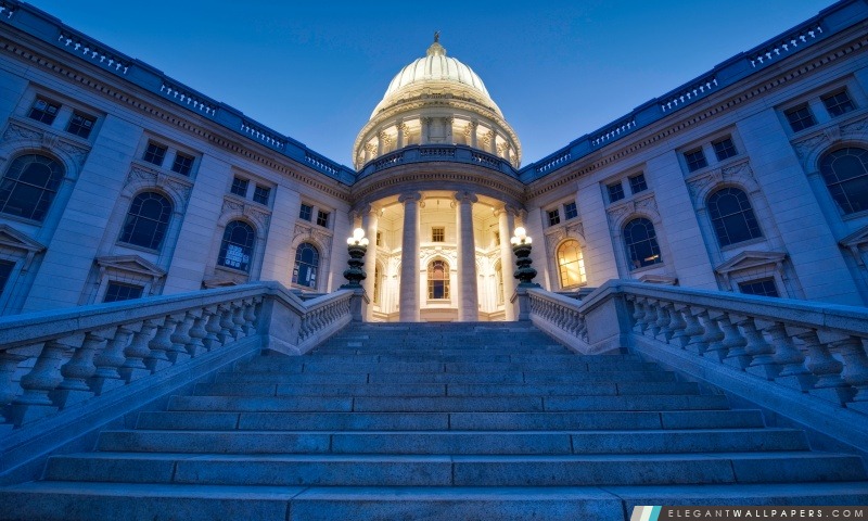 Wisconsin State Capitol, Arrière-plans HD à télécharger