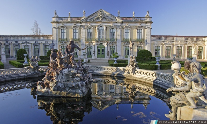 Palais Au Portugal, Arrière-plans HD à télécharger