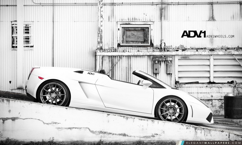 ADV.1 Lamborghini Gallardo Spyder, Arrière-plans HD à télécharger
