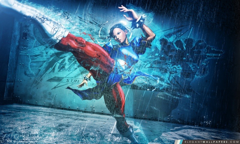 Street Fighter X Tekken (2012) Chun-Li, Arrière-plans HD à télécharger