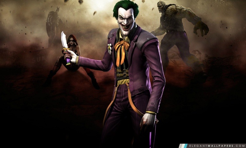 Gods Among Us – Injustice Joker, Arrière-plans HD à télécharger