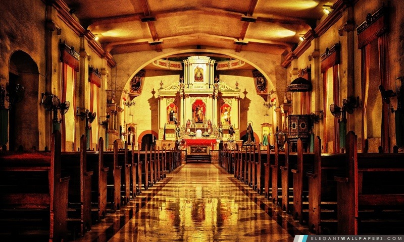 Église St. James the Apostle aux Philippines, Arrière-plans HD à télécharger