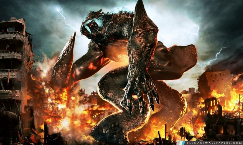 Pacific Rim monstre Kaiju, Arrière-plans HD à télécharger