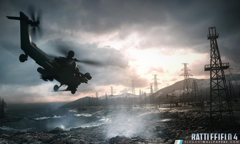 Battlefield 4 Chopper mer, Arrière-plans HD à télécharger