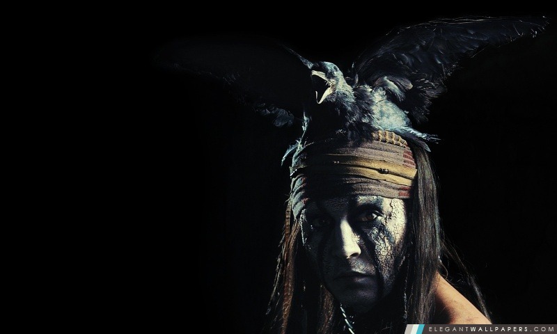 Johnny Depp comme Tonto – The Lone Ranger Film 2013, Arrière-plans HD à télécharger